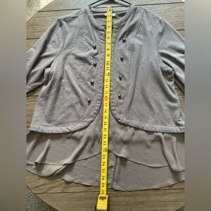 MAURICES BUSINESS CASUAL BLAZER/CARDIGAN PLUS SIZE 2